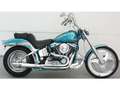 Harley-Davidson Softail FXSTC Softail Custom EVO Bleu - thumbnail 3