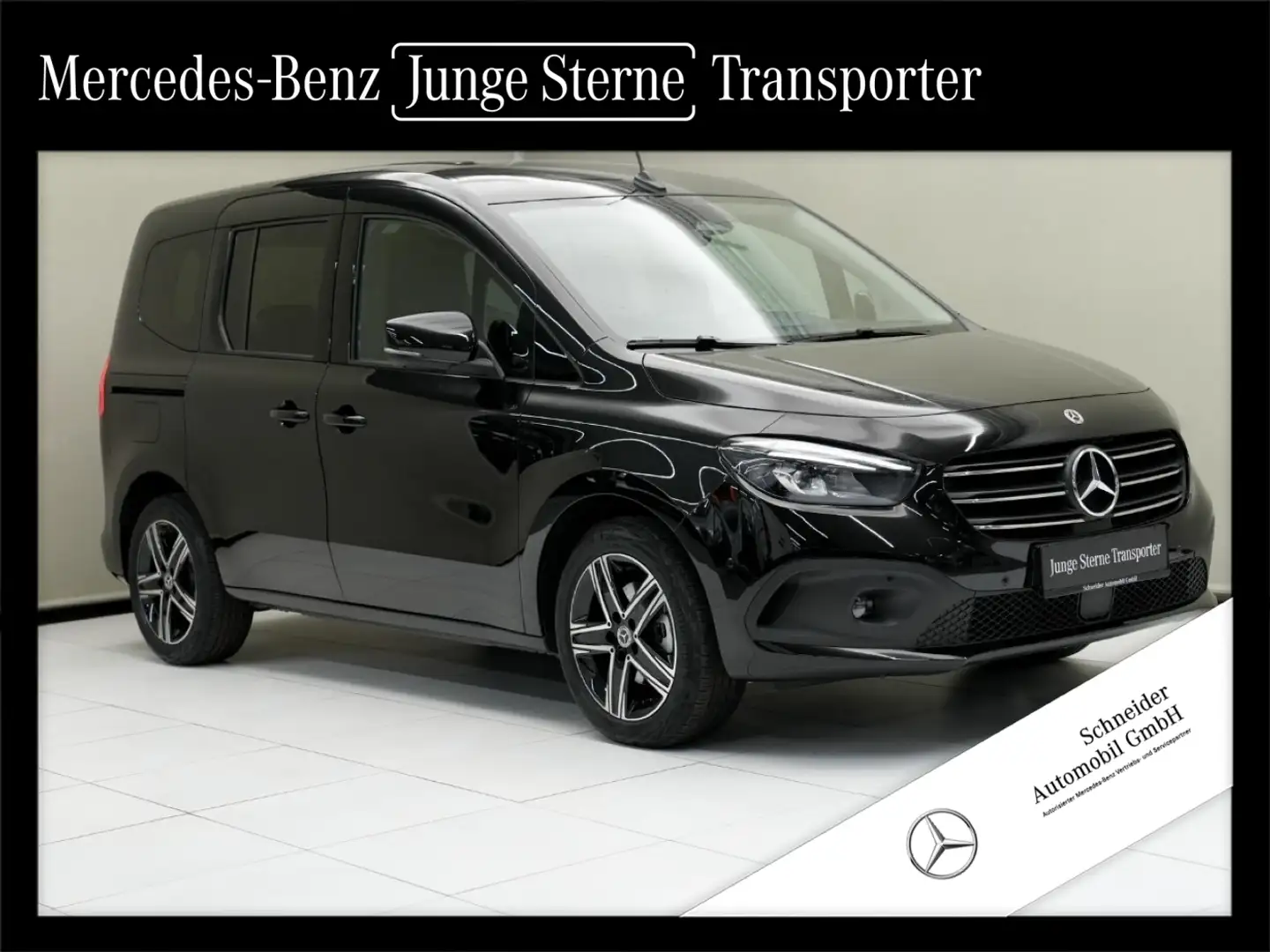 Mercedes-Benz T-Klasse T 160 d Standard PDC Navi KAM KlimaA LM SpurH Schwarz - 1