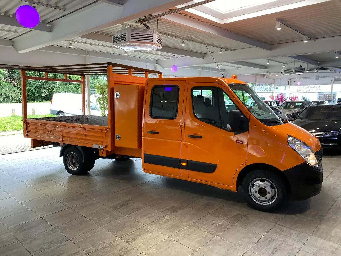 Renault Master DoKa Maxi Pritsche *Garantie*AHK 3.500Kg* Orange - 1
