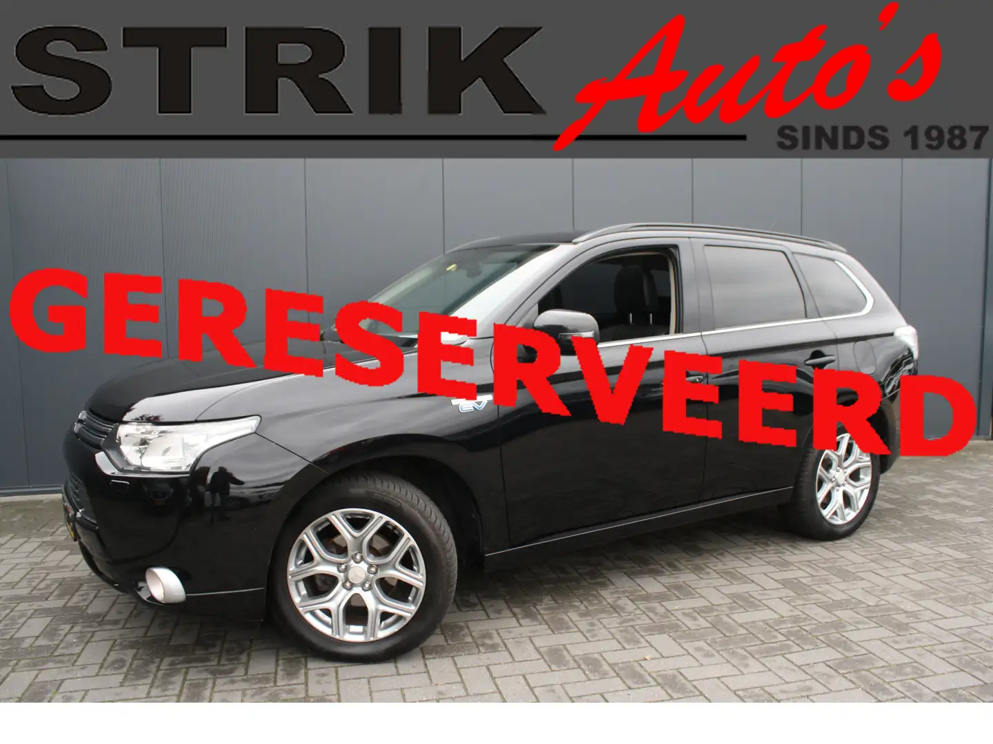 Mitsubishi Outlander 2.0 PHEV Instyle - NAVIGATIE - LEDER - CAMERA - SC Noir - 1