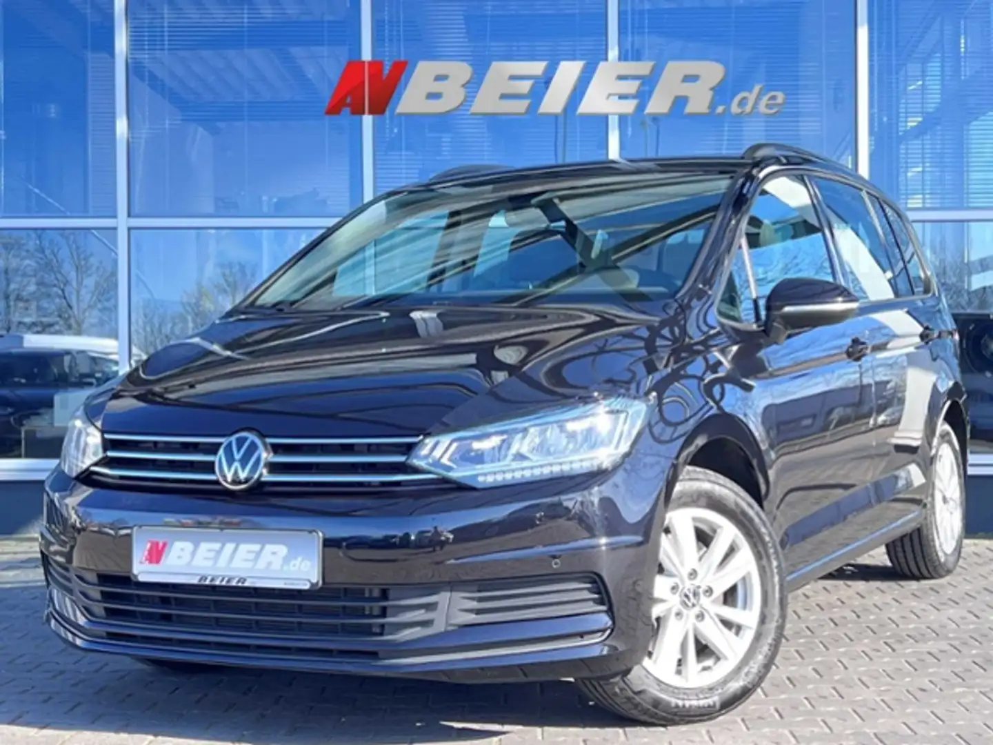 Volkswagen Touran automatik 7-Sitz LED ToT-Winkel Kamera Comfortlin Schwarz - 1