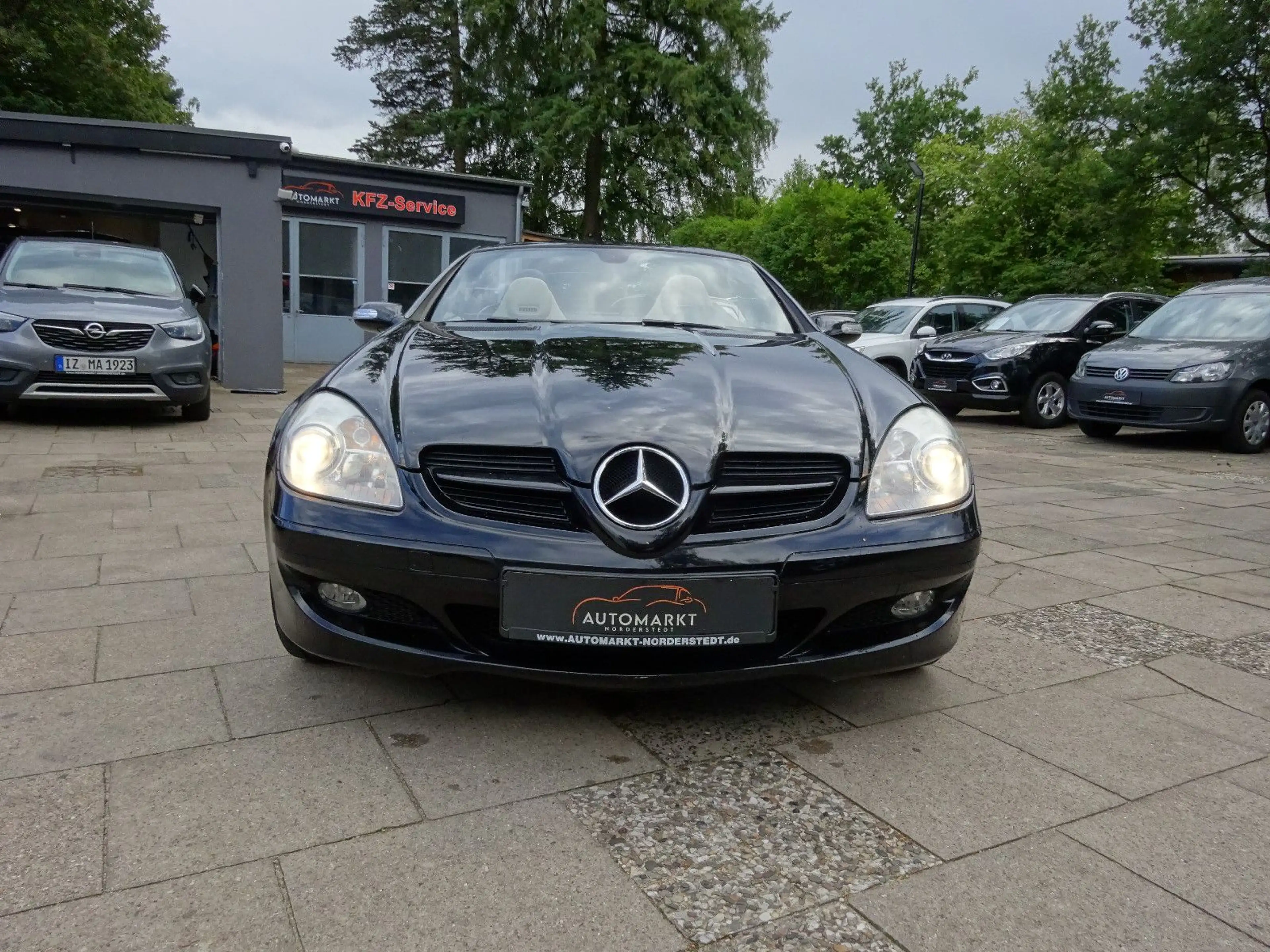 Mercedes-Benz SLK 200 Roadster SLK 200 Kompressor/Navi/Leder/SHZ/Xeno — photo 2