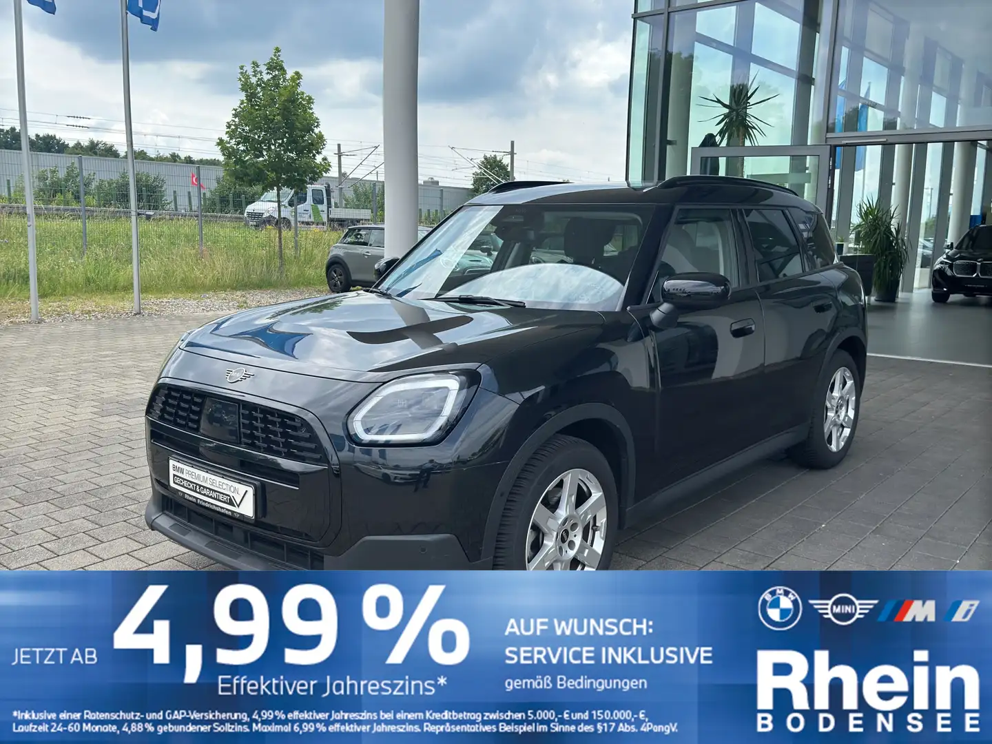 MINI Cooper SE Countryman C HeadUp Panorama Lenkradheizung Black - 1