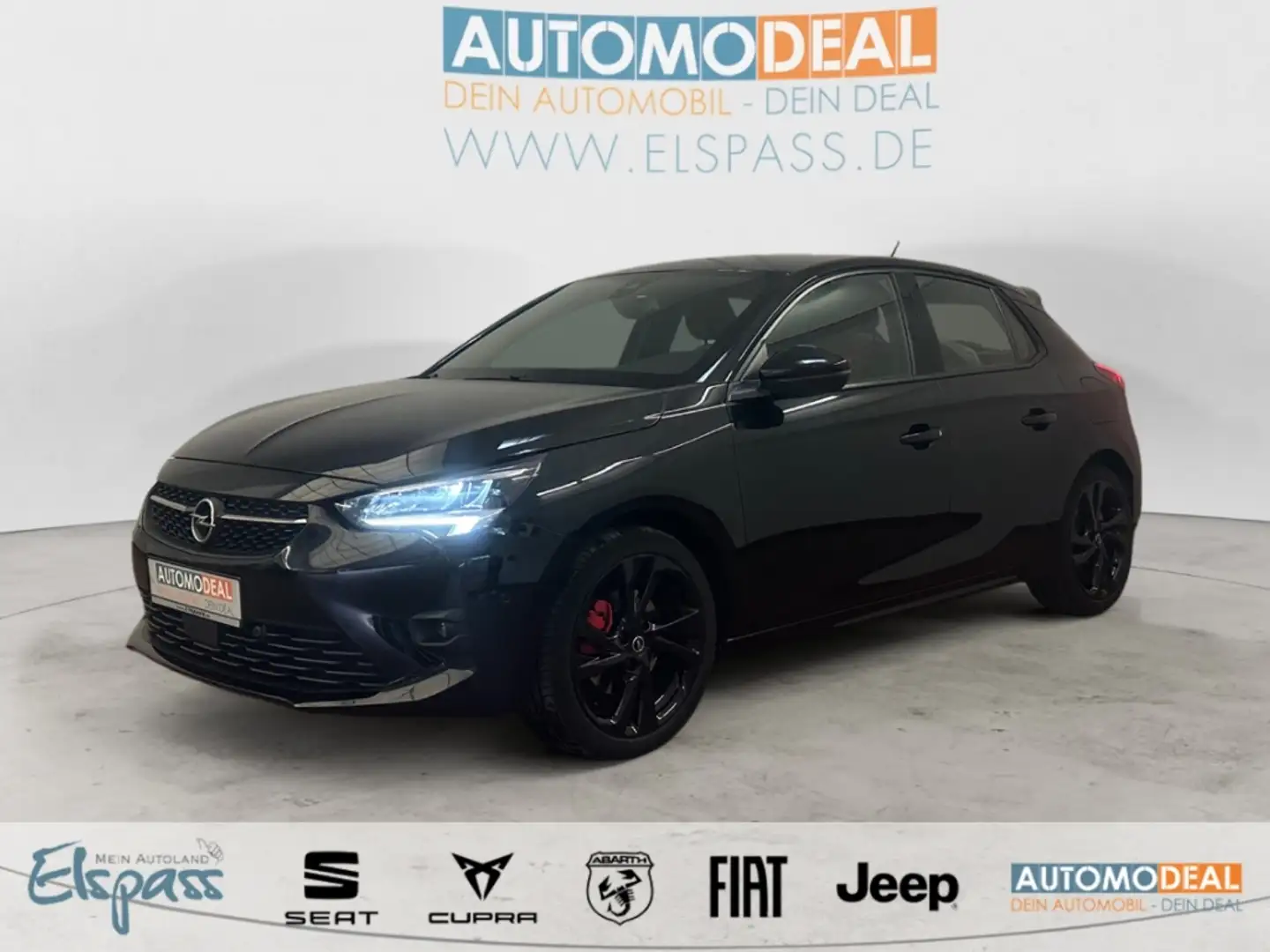 Opel Corsa F GS Line AUTOMATIK LED DIG-DISPLAY KAMERA SITZ.HZ Schwarz - 1