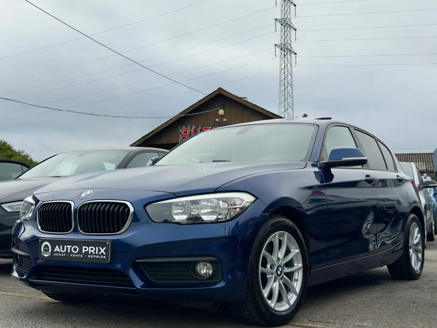 BMW 116 dA Edition Advantage Navi Cuir Cruise PDC Pano Blauw - 1