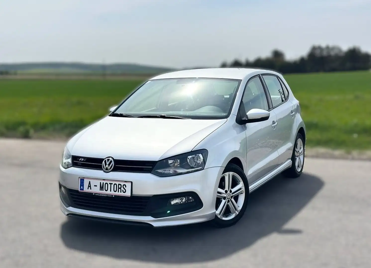 Volkswagen Polo Polo R-Line 1.2 | Erstbesitz | Steuerkette neu Silber - 1