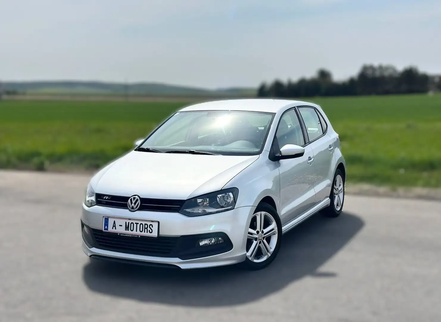 Volkswagen Polo Polo R-Line 1.2 | Erstbesitz | Steuerkette neu Silber - 2