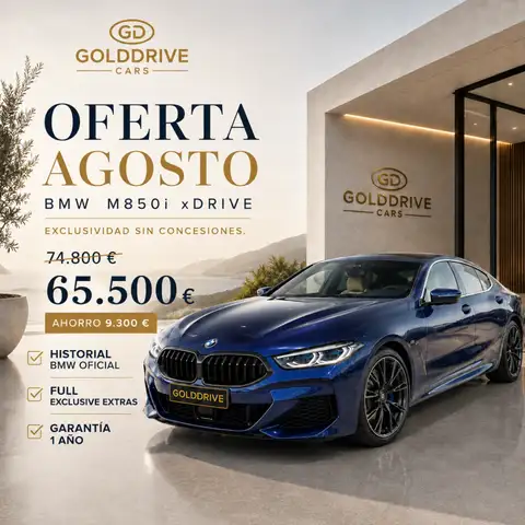 BMW M850 M850i Gran Coupé xDrive