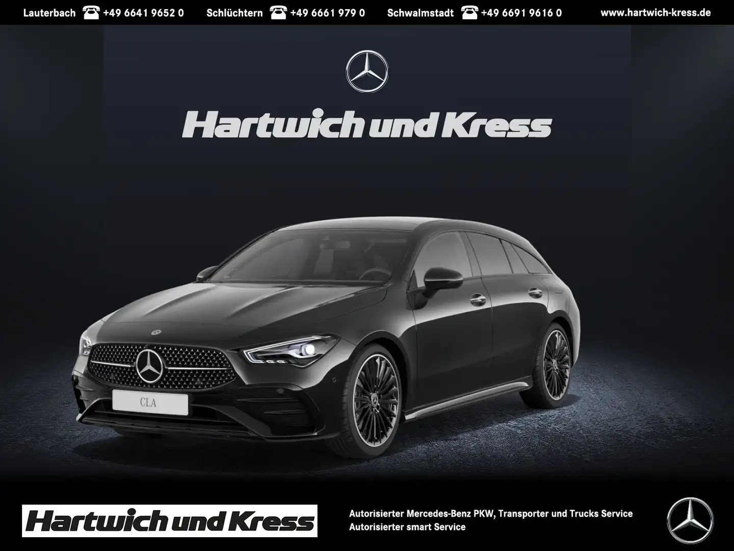 Mercedes-Benz CLA 200 CLA 200 SB AMG Line+AHK+Pano+Burmester+Night+Memor Nero - 1