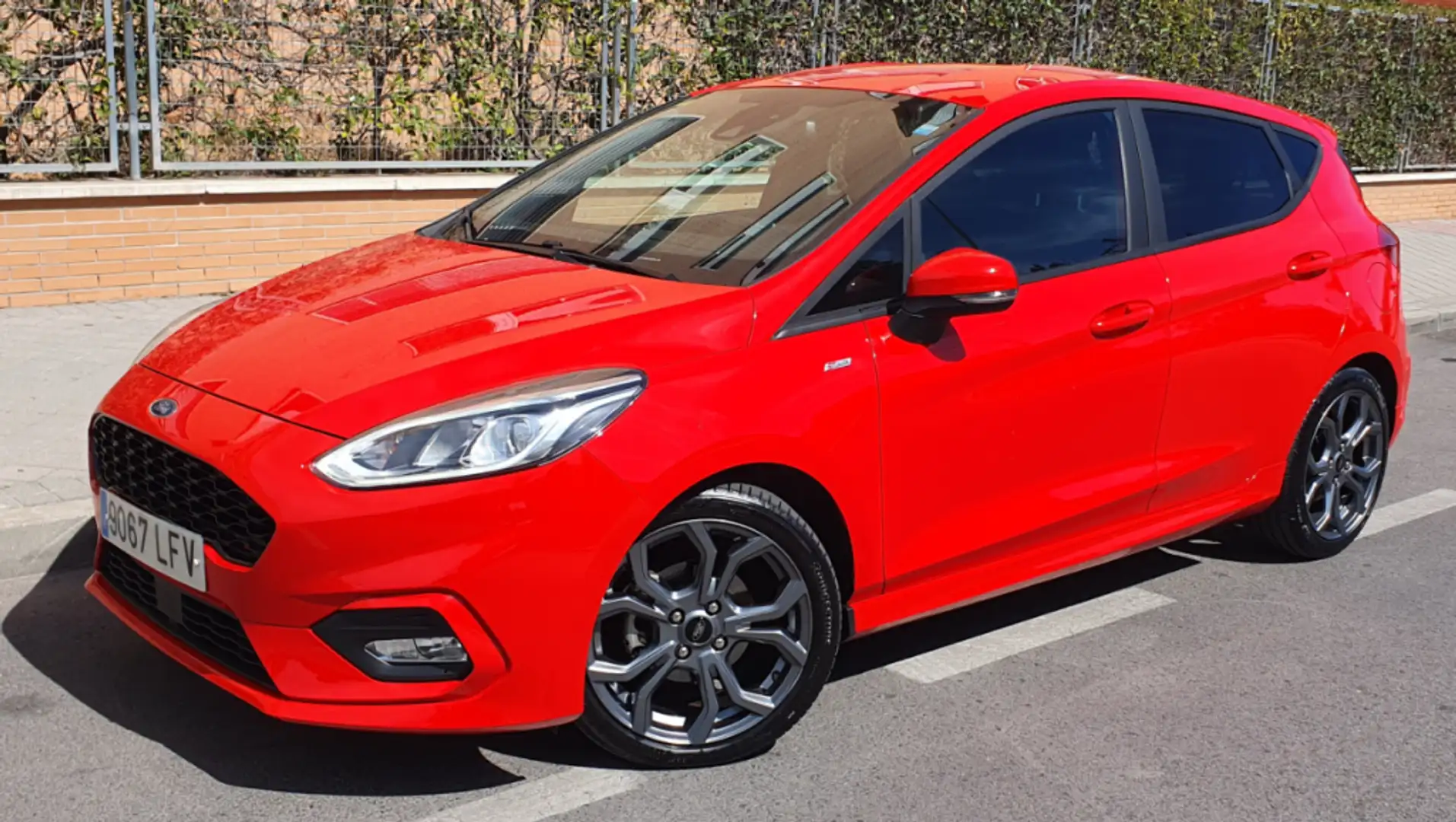 Ford Fiesta 1.0 EcoBoost S/S ST Line 95 Czerwony - 2