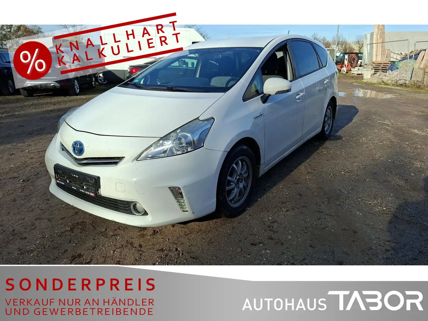 Toyota Prius+ 1.8 VVT-i 7S Smart-Key Klimaaut LM GRA BT Fehér - 1