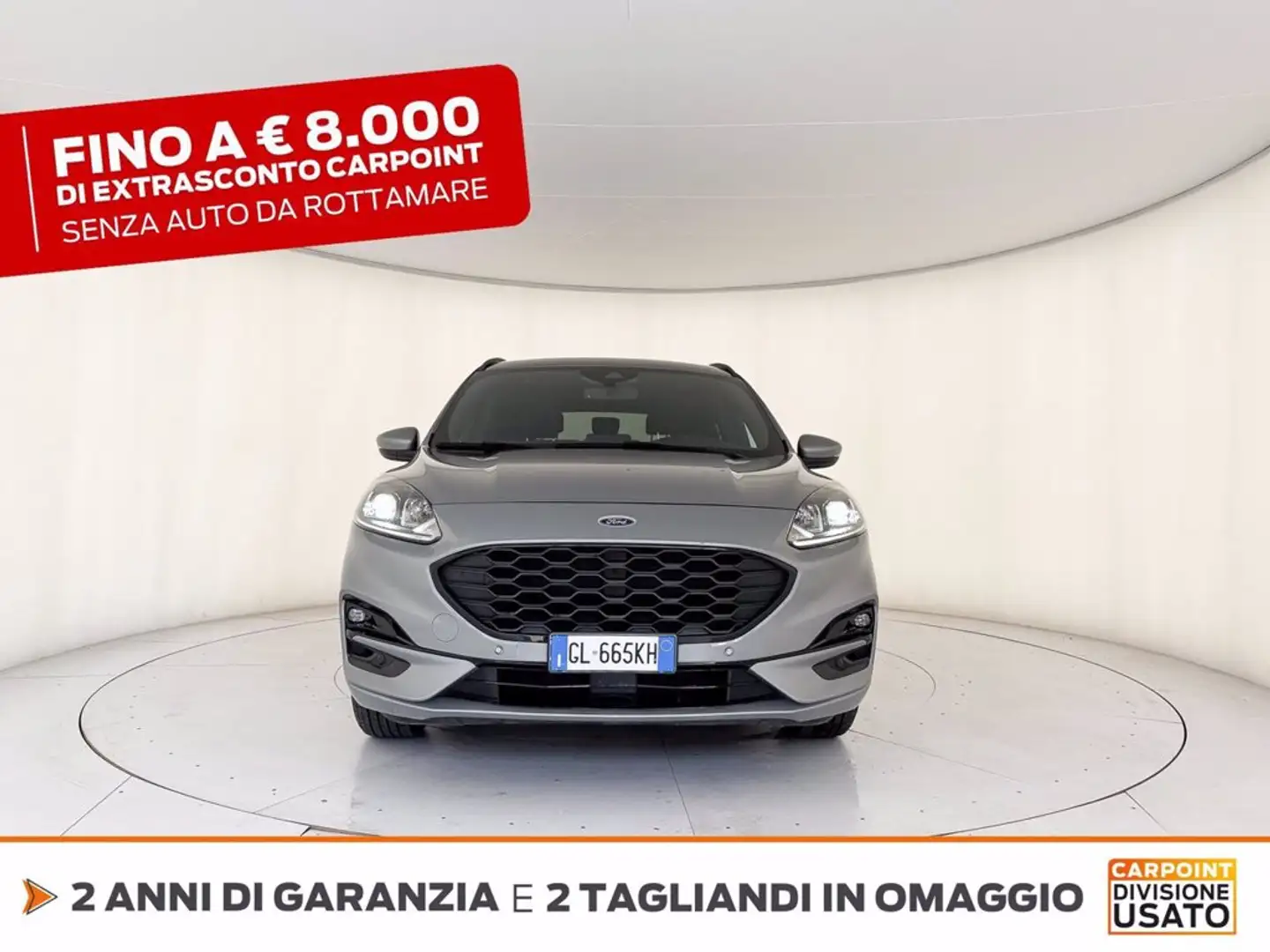 Ford Kuga 1.5 ecoblue st-line 2wd 120cv Grijs - 2