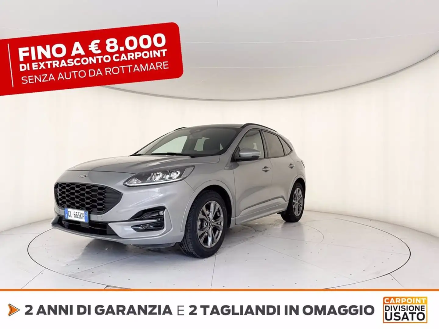 Ford Kuga 1.5 ecoblue st-line 2wd 120cv Grijs - 1