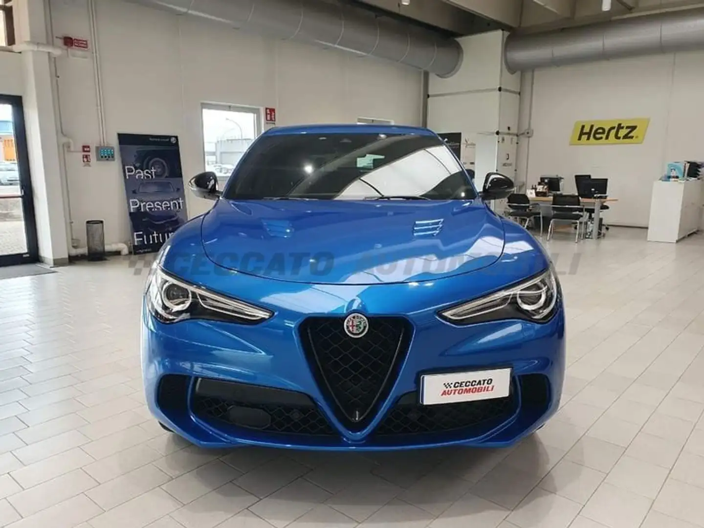 Alfa Romeo Stelvio 2020 2.9 V6 Quadrifoglio Q4 510cv auto Bleu - 2