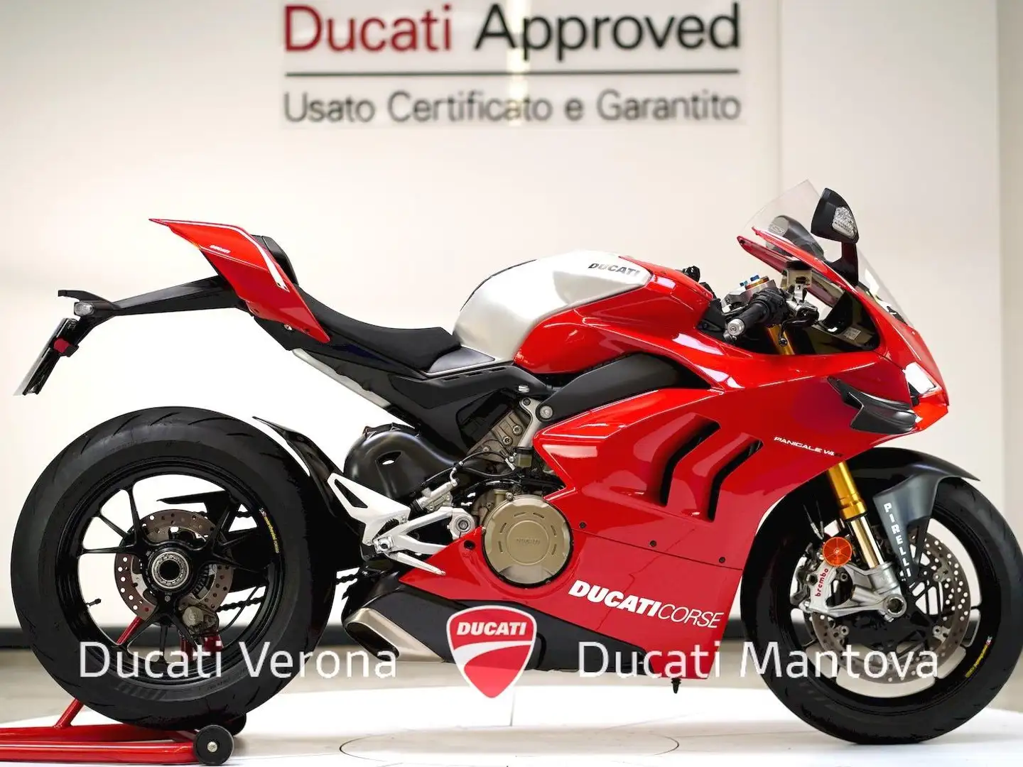 Ducati Panigale R Panigale V4 R MAI PISTA Rosso - 1