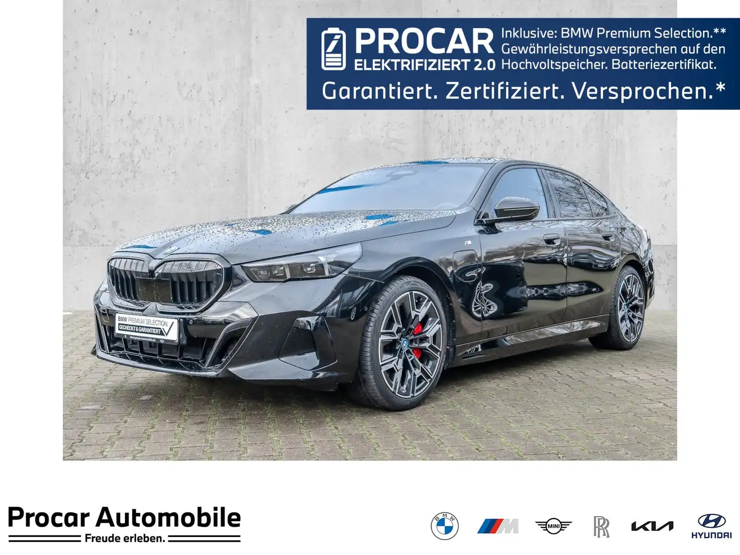 BMW 550 e xDrive M Sport Pro DA Prof Pa Prof Pano H/K Schwarz - 1