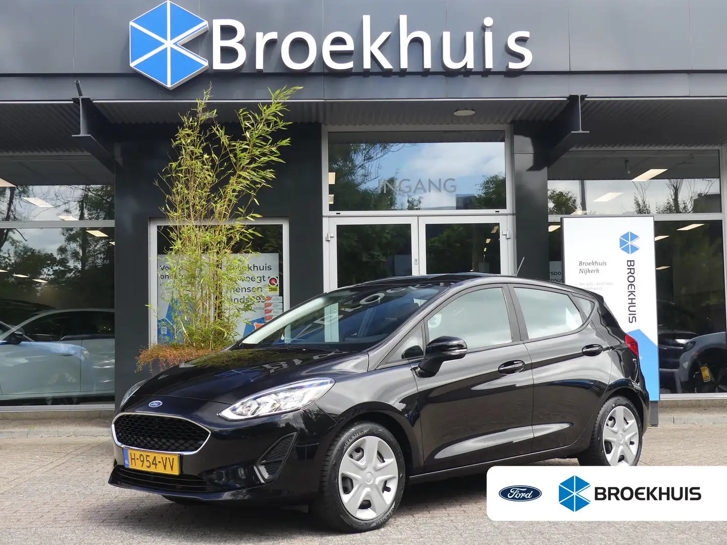 Ford Fiesta 1.0 EcoBoost 95PK Connected | NAVI | APPLE CARPLAY Zwart - 1