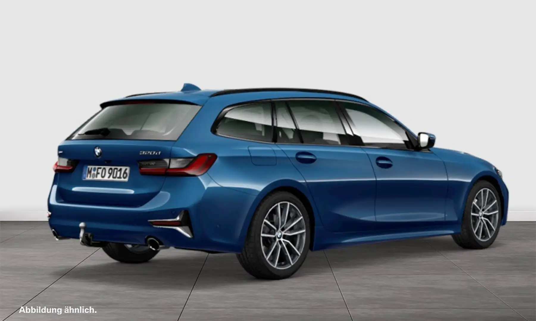 BMW 320 d xDrive ACC AHK RFK NAVI Standh. LED DAB Blau - 2