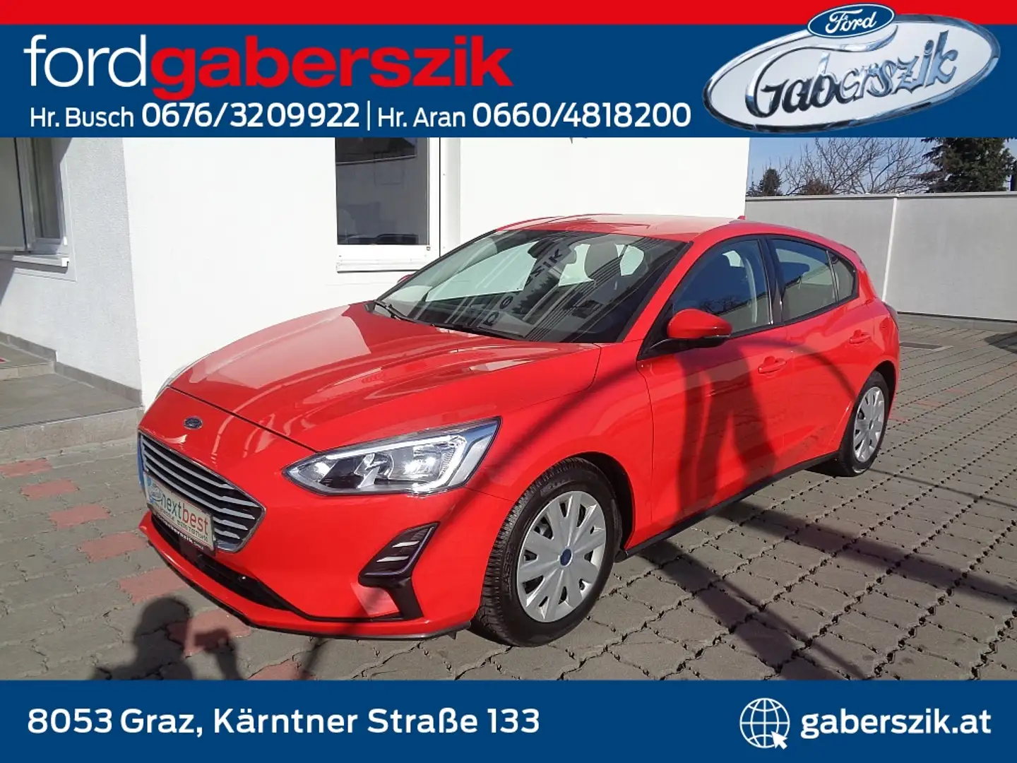 Ford Focus 1,0 EcoBoost Trend Rot - 1