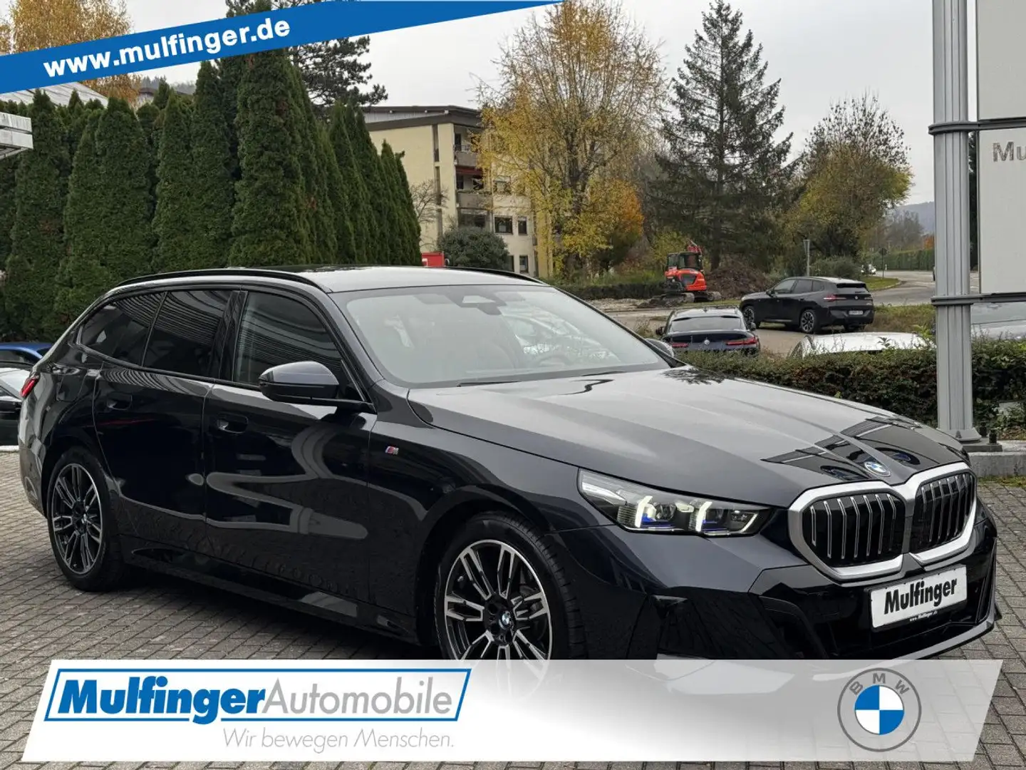 BMW 520 d T.M Sport Kamera Sitzbel.KomfZ.Ha/Ka.ParkAs Noir - 1