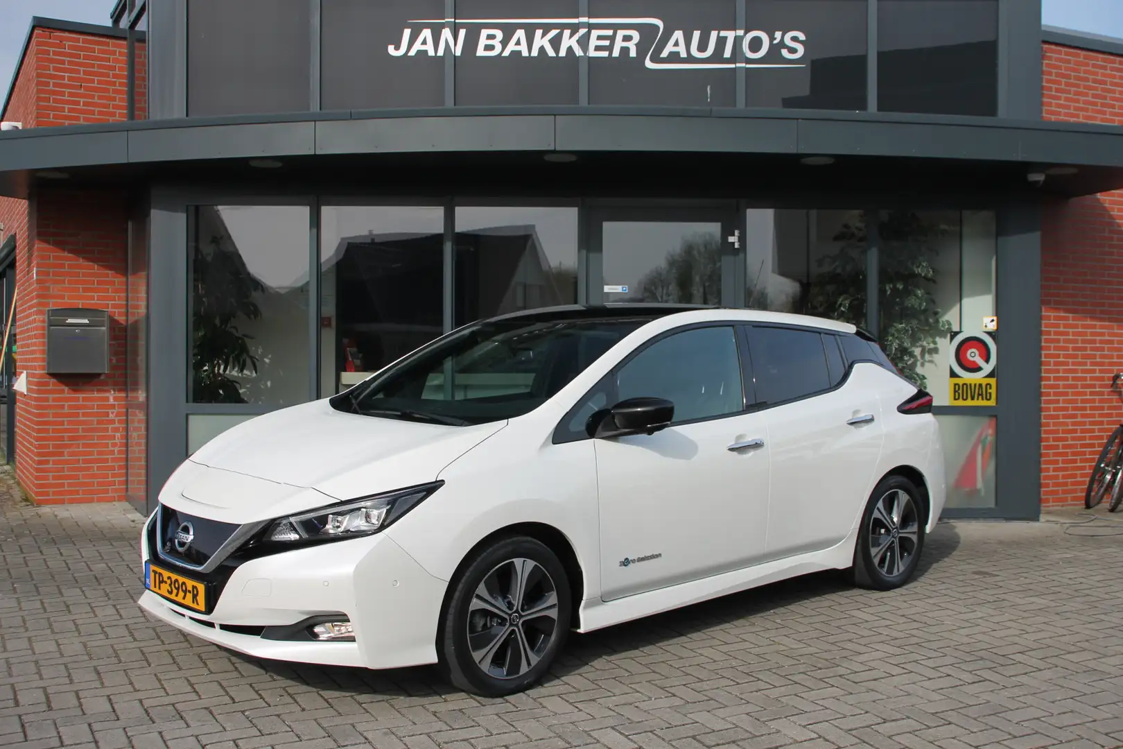 Nissan Leaf Tekna 40 kWh ✅| 360 Camera | Adapt. Cruise | jaar Wit - 1