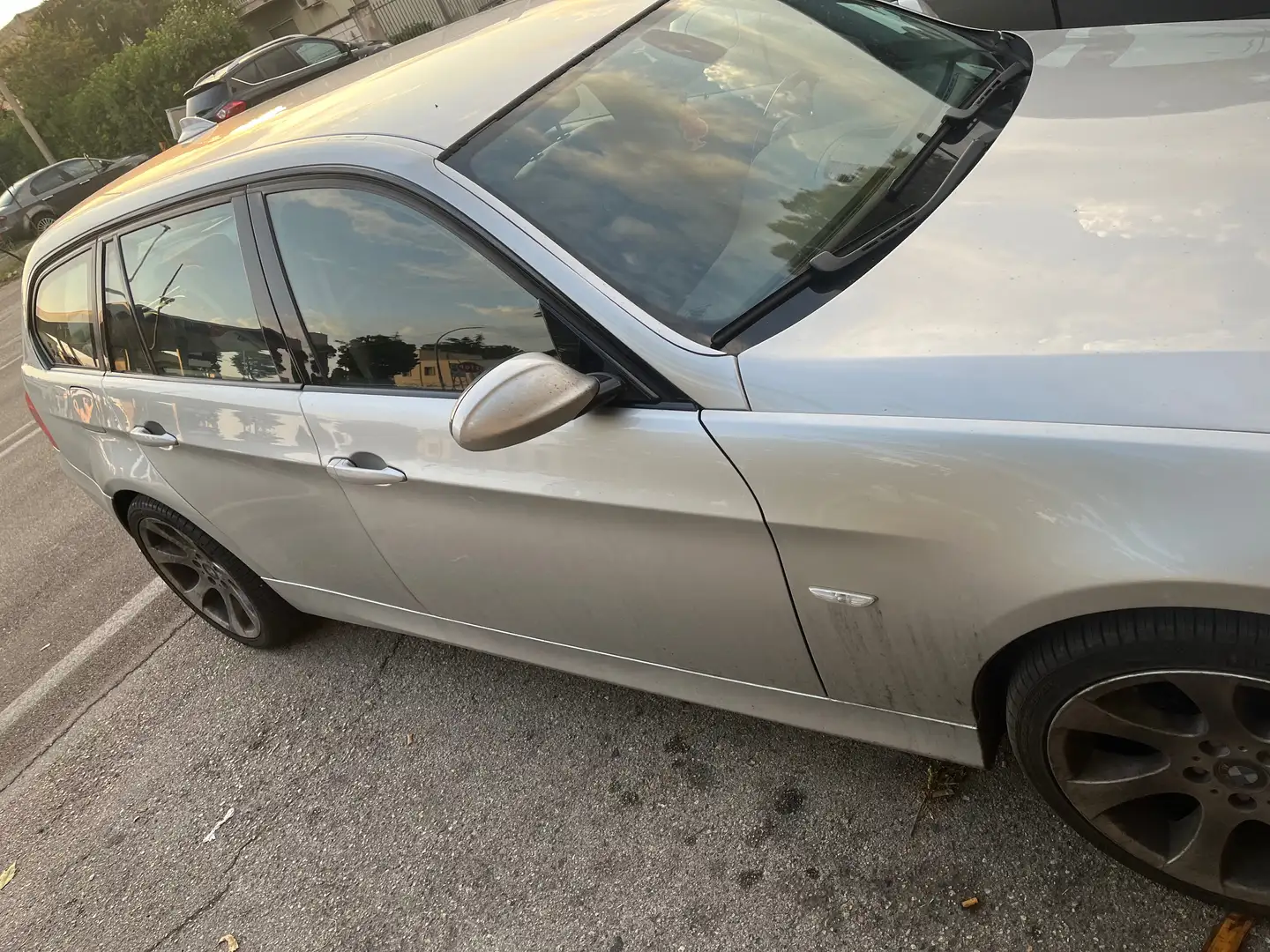 BMW 320 320d Touring Msport Grigio - 2