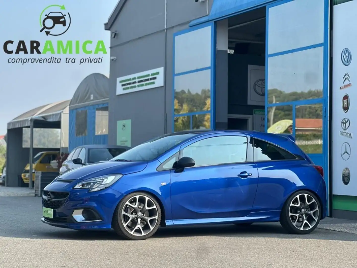 Opel Corsa Corsa 1.6 Turbo Coupé OPC Bleu - 1