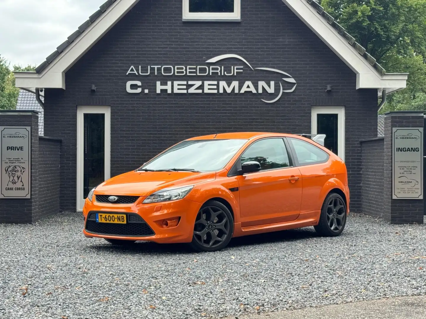 Ford Focus 2.5 ST Facelift Uitlaatsysteem Diffuser Spoiler Un Orange - 2