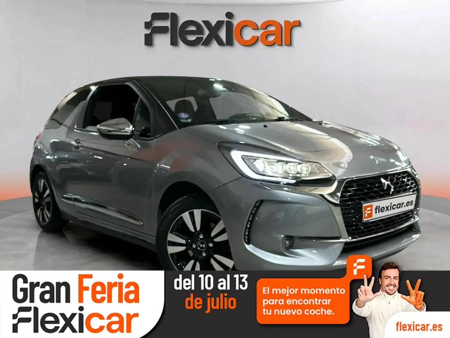 DS Automobiles DS 3 PureTech 81kW (110CV) EAT6 So Chic Gris - 1