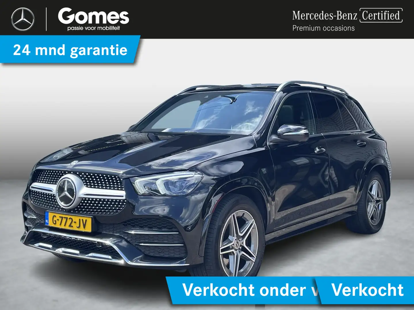 Mercedes-Benz GLE 450 4MATIC Premium Plus 7p | Burmester | Panoramadak | Noir - 1