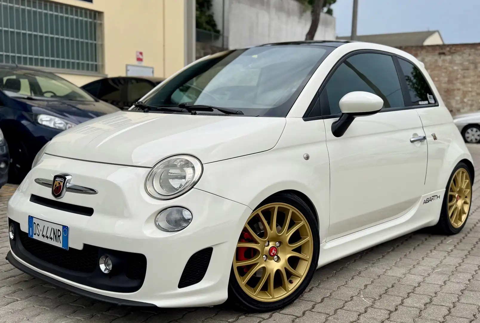 Fiat 500 Abarth 1.4 Turbo T-jet ottime condizioni 230cv Blanc - 1