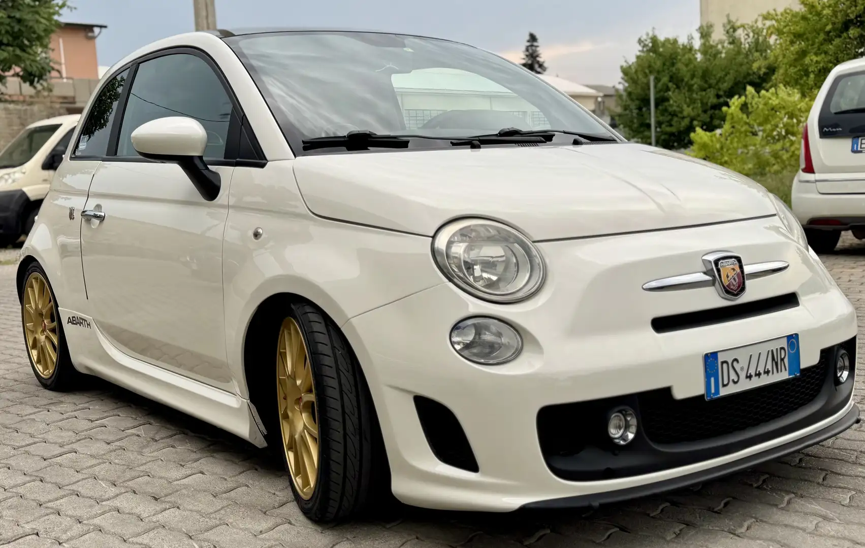 Fiat 500 Abarth 1.4 Turbo T-jet ottime condizioni 230cv Blanc - 2