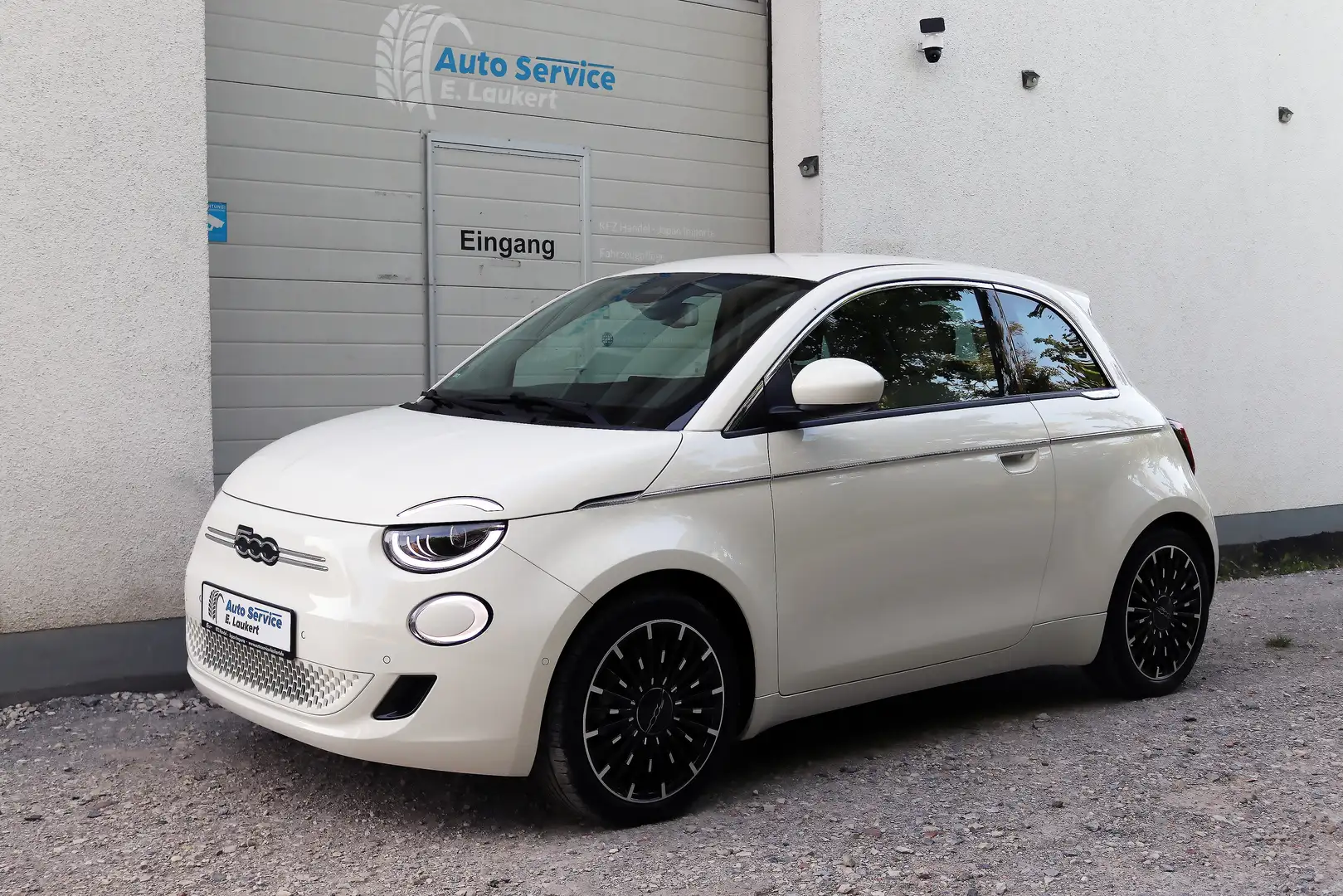 Fiat 500e La Prima by Bocelli/Navi/Sitzheizung/Keyless/RCam Weiß - 1