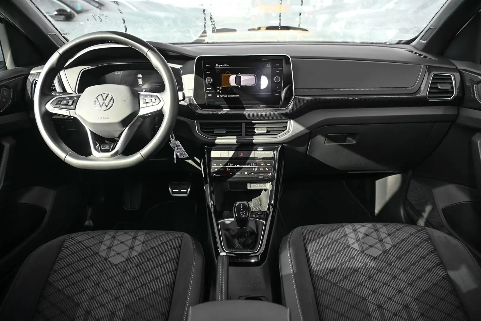 Volkswagen T-Cross 1.5 TSI DSG R-Line Matrix Navi Kam. AHK Weiß - 2