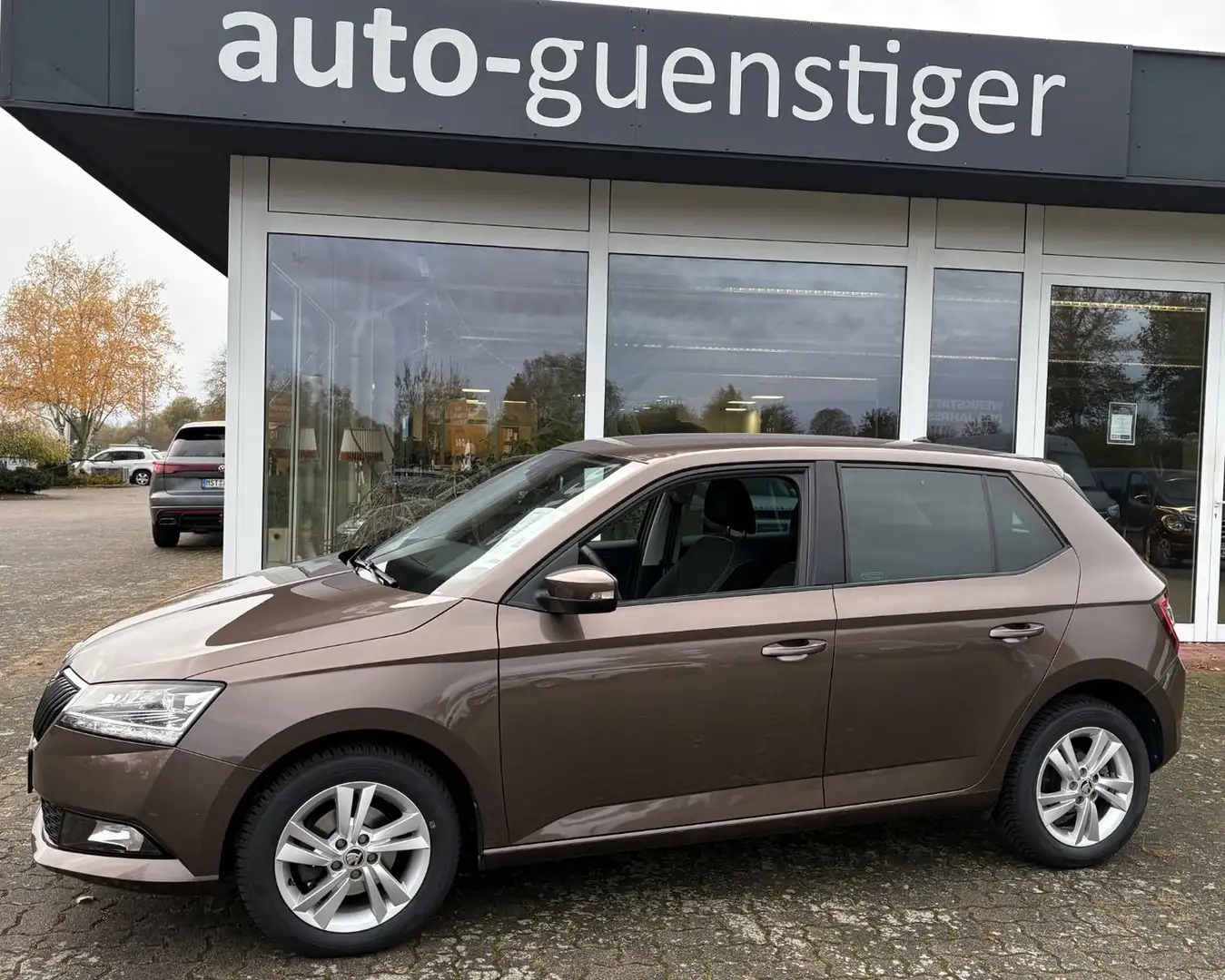 Skoda Fabia Style Plus, Allwetter, Scheckheft Braun - 1