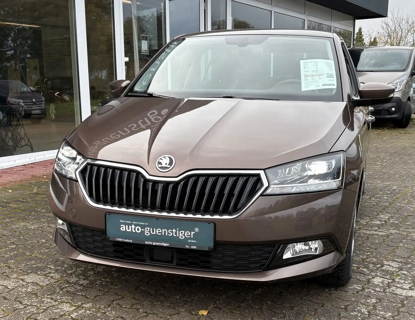 Skoda Fabia Style Plus, Allwetter, Scheckheft Braun - 2