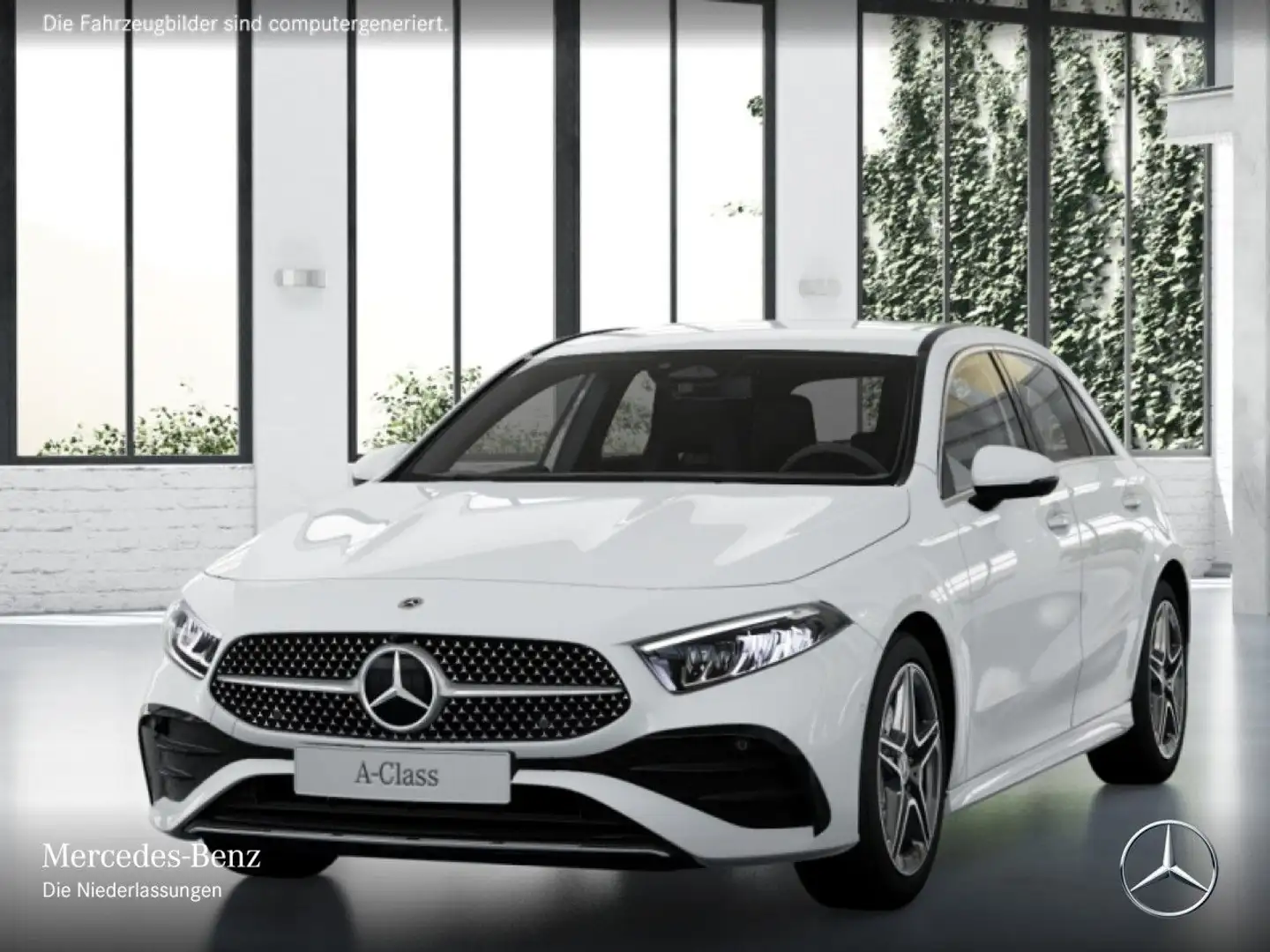 Mercedes-Benz A 220 d AMG+LED+KAMERA+KEYLESS+8G Weiß - 2