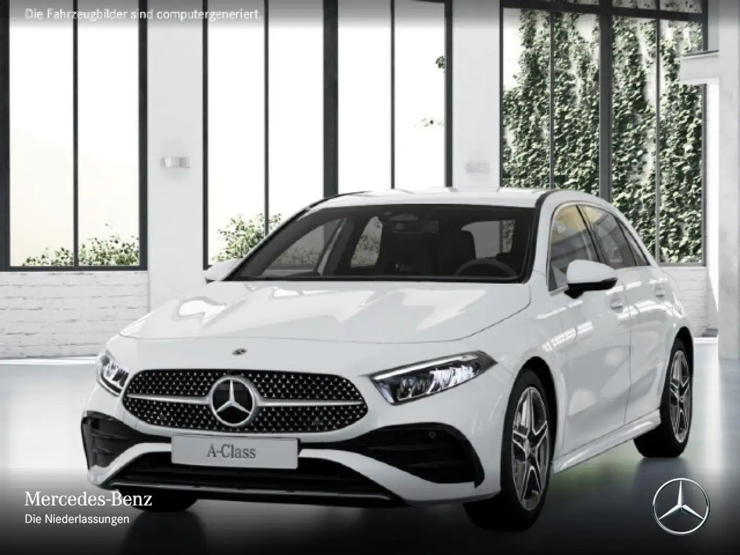 Mercedes-Benz A 220 d AMG+LED+KAMERA+KEYLESS+8G Blanc - 2