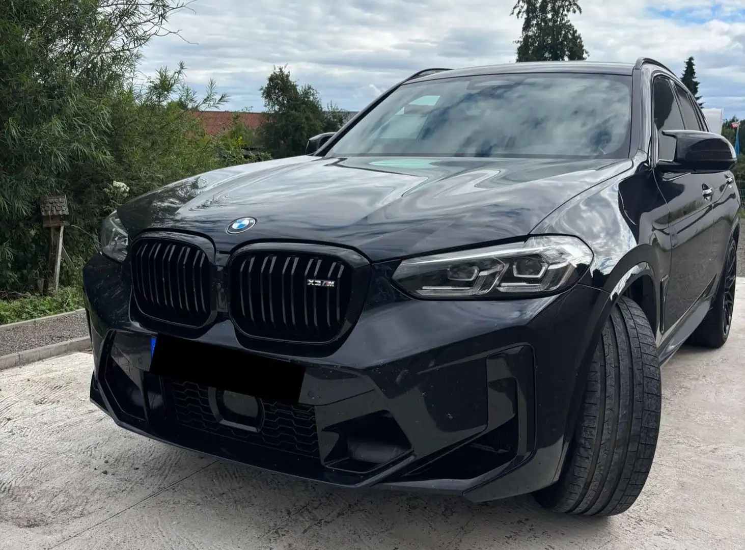 BMW X3 M AHK 4x Sitzhzg Carbonschwarz Sitzbelüftung Negru - 1