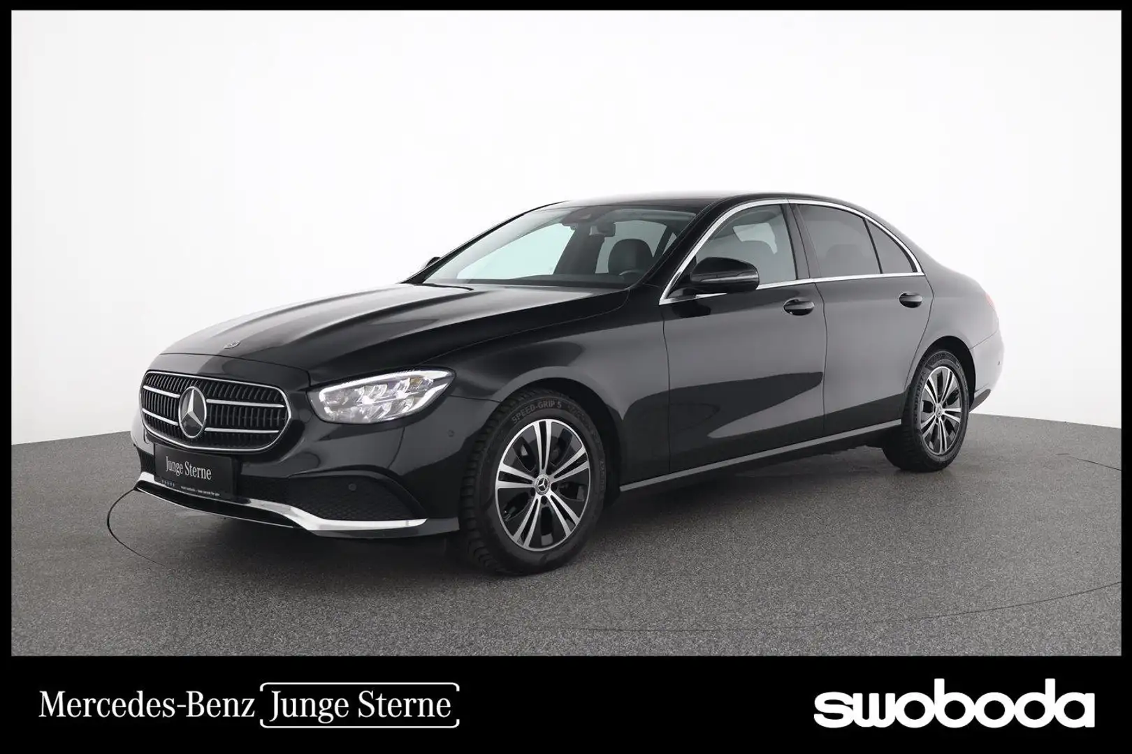 Mercedes-Benz E 220 d 4M Avantgarde Kamera Burmester MBUX Schwarz - 1