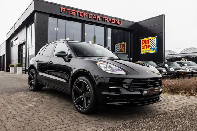 Porsche Macan 2.0, 245 PK, Pano, Facelift, PDLS+, Black exterieu