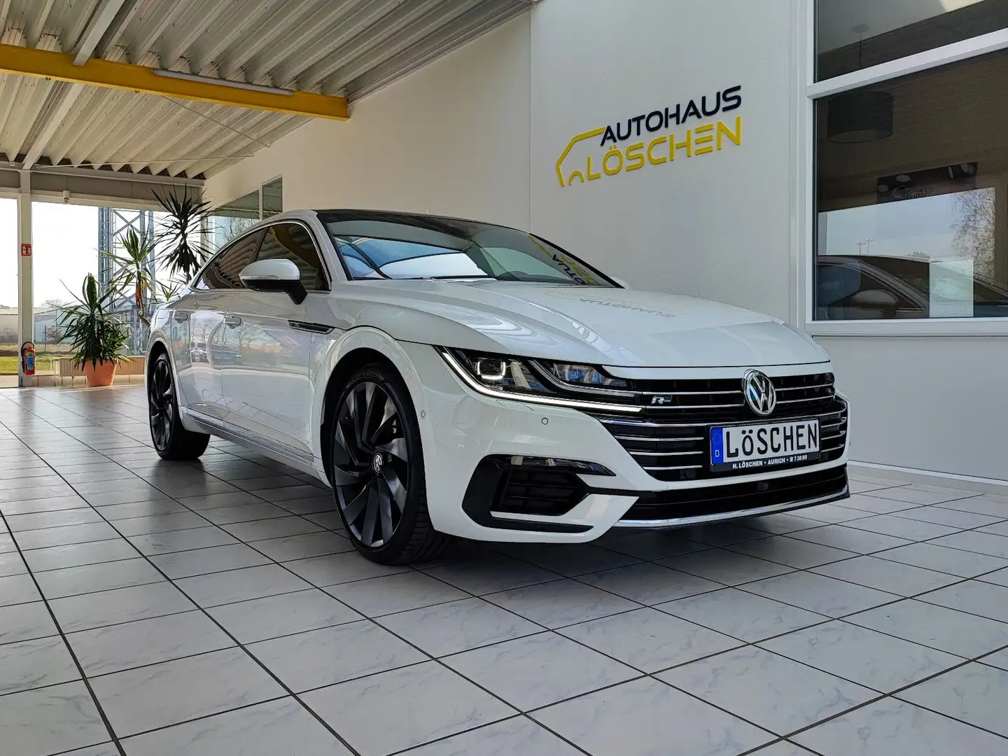 Volkswagen Arteon R-Line 4Motion Pano DynAudio Standheizung Weiß - 1