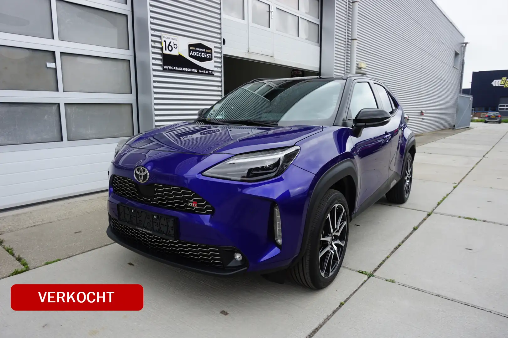 Toyota Yaris Cross 1.5 Hybrid 130 GR Sport |Navi|Carplay|PDC V+A|Came Blauw - 1