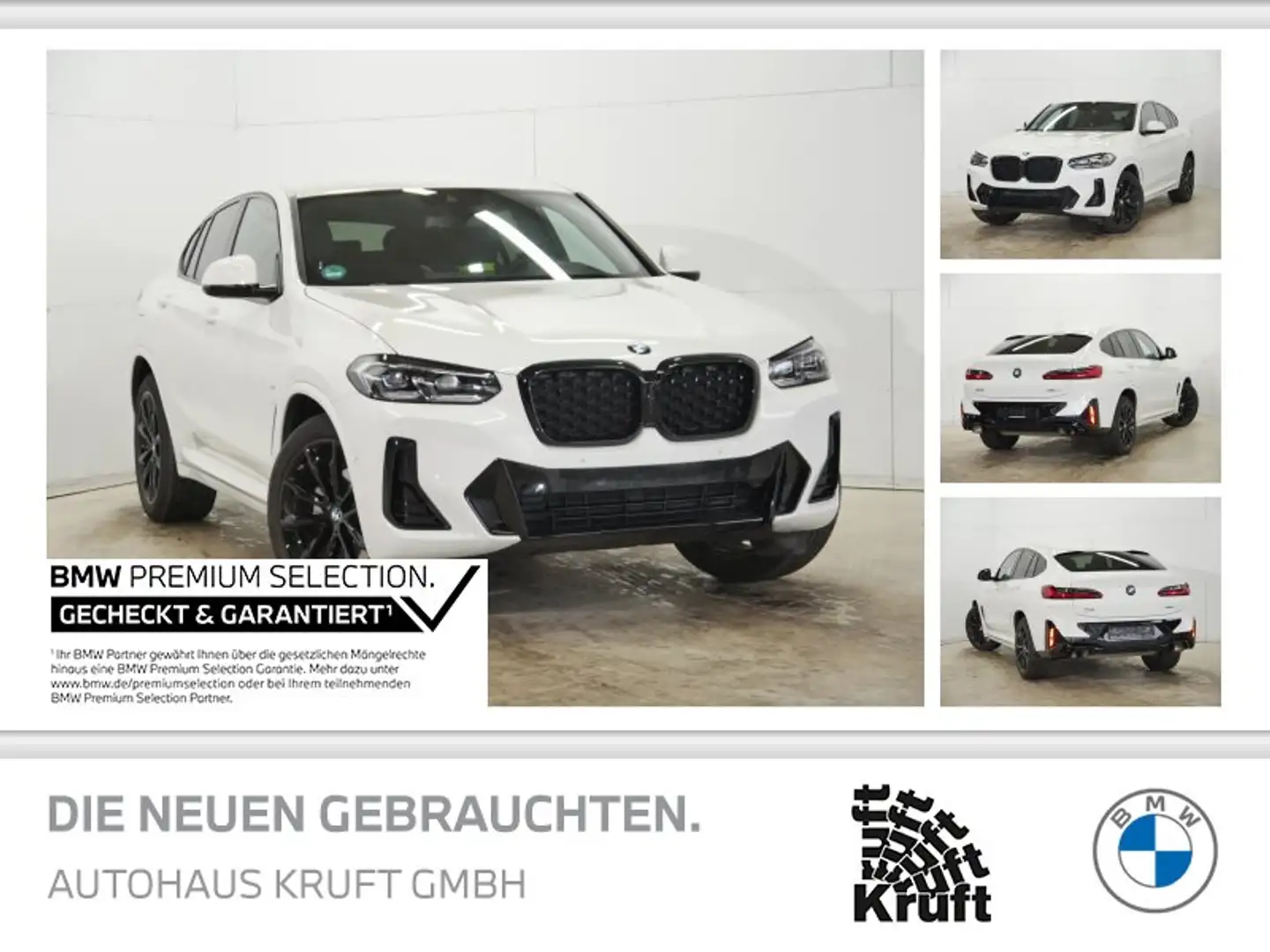 BMW X4 xDrive20i M SPORT+NAVI+LM20+LED+KAMERA+HIFI Fehér - 1