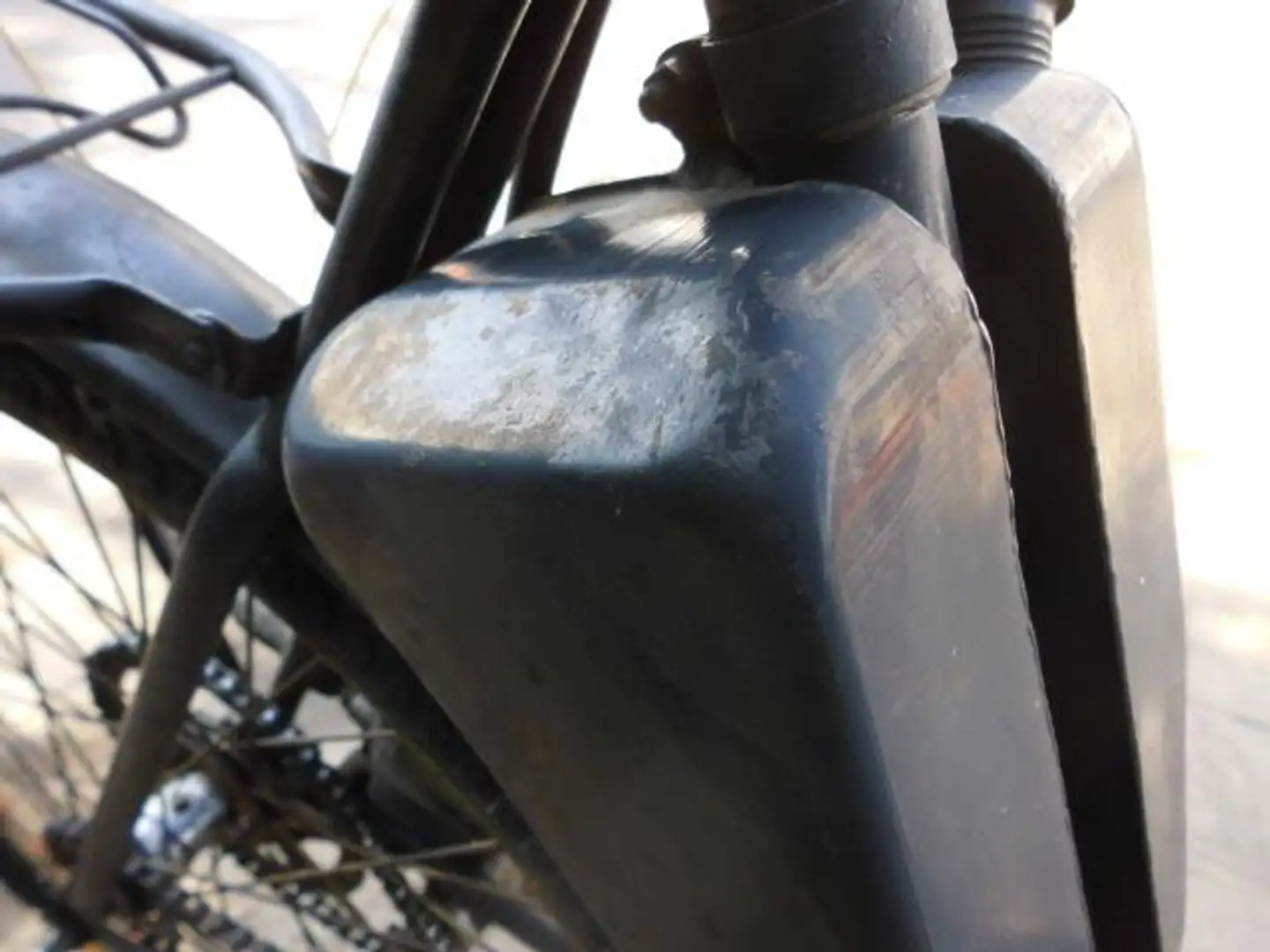 Simson MAW, Fahrrad mit Hilfsmotor Hühnerschreck Steppke Noir - 2