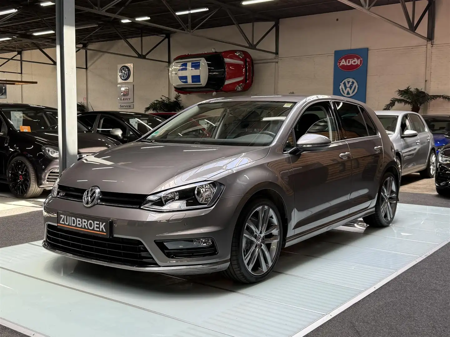 Volkswagen Golf 1.2 TSI 13DKM R-LINE ALLSTAR NAVI CLIMA Gris - 1