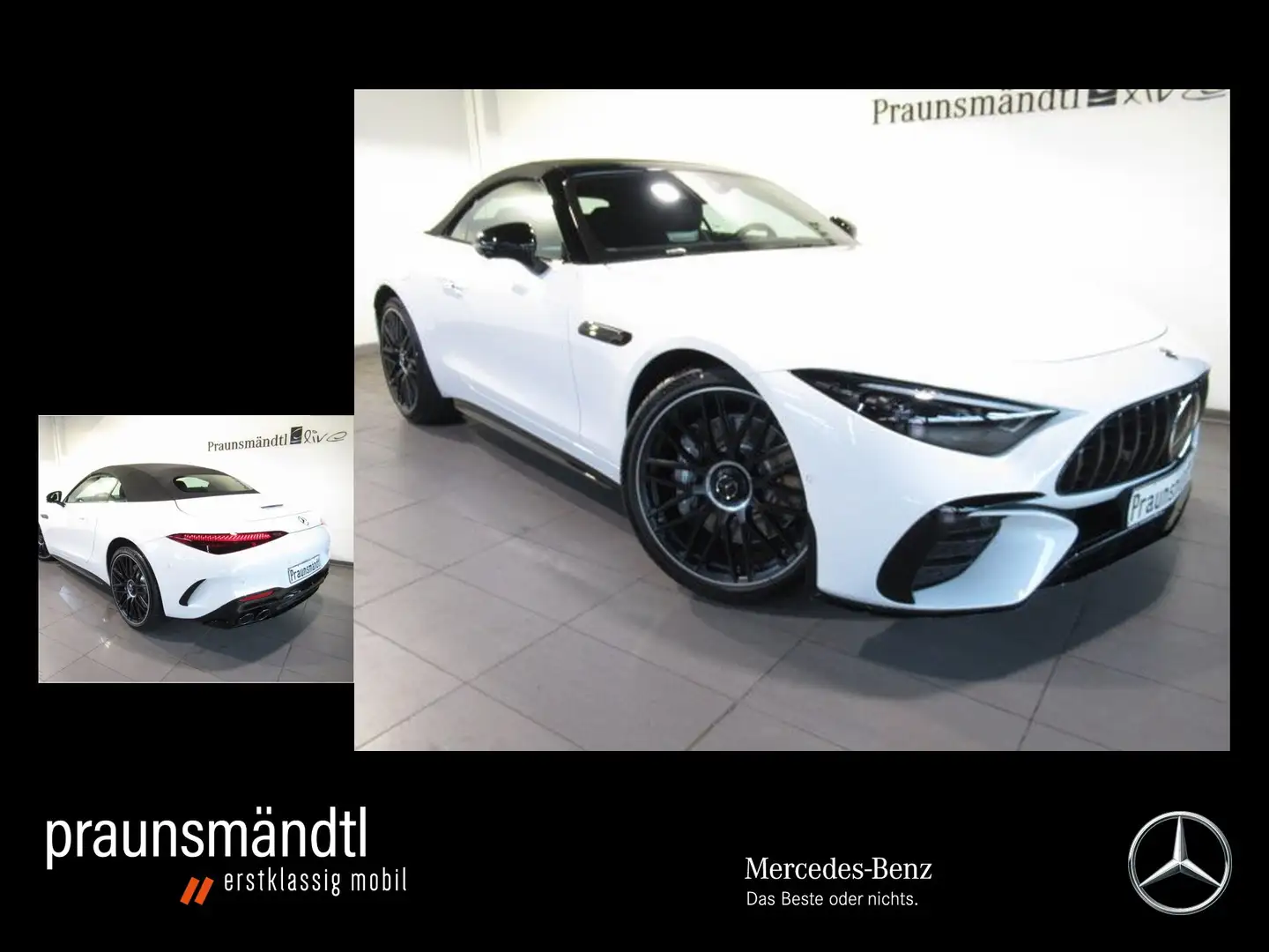 Mercedes-Benz SL 43 AMG AMG SL 43 21"/Night/Burm./DITR./360°/DIGITAL L. Белый - 1