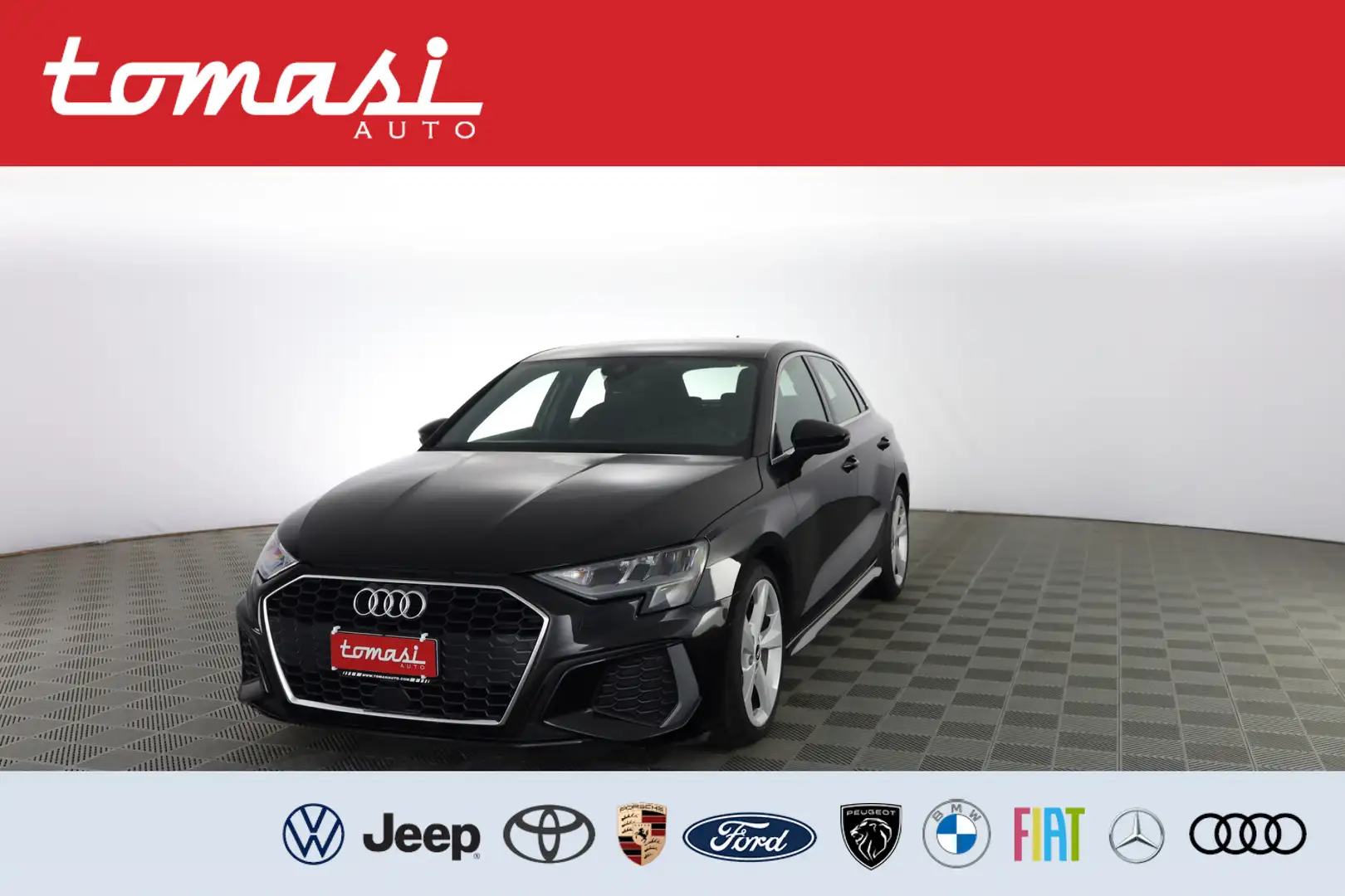 Audi A3 A3 SPB 30 TDI S tronic S line edition Noir - 1