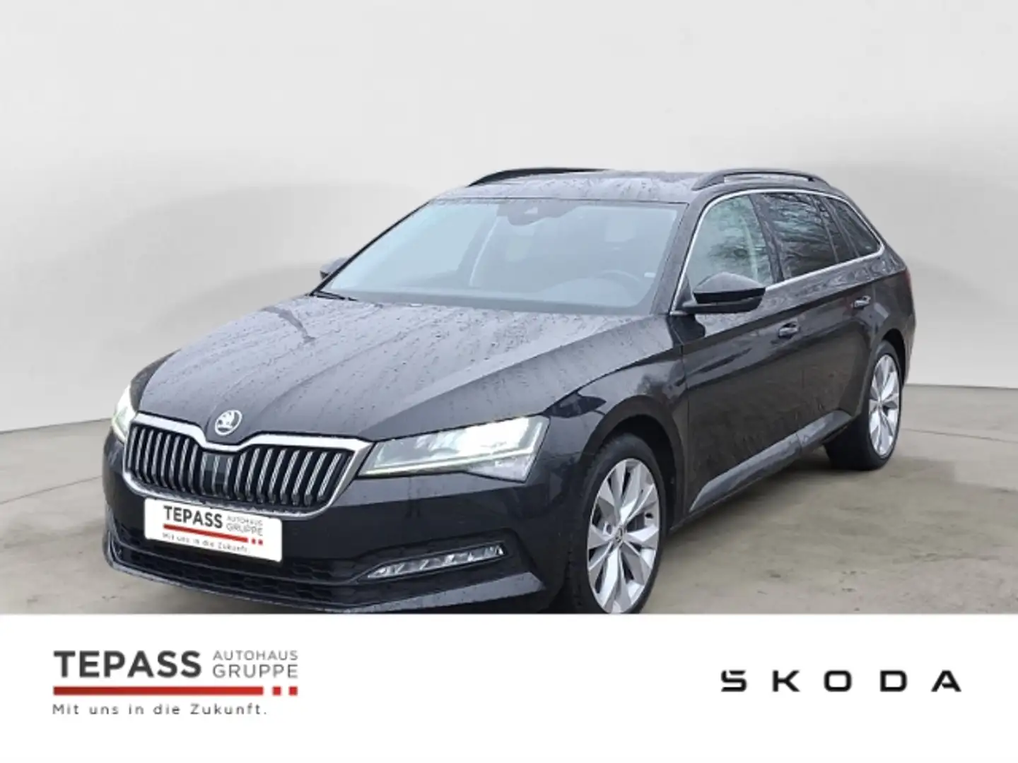 Skoda Superb Combi 2.0l TDI Ambition NAVI ACC LED MEMORY Schwarz - 1