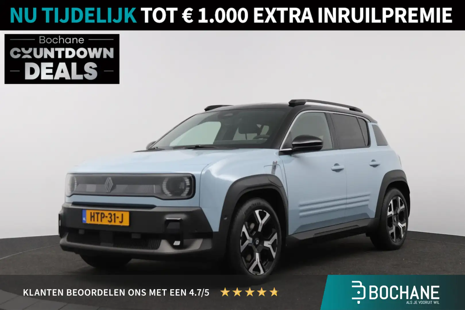 Renault R 4 E-Tech Electric Techno 150pk Comfort Range |Pack A Bleu - 1